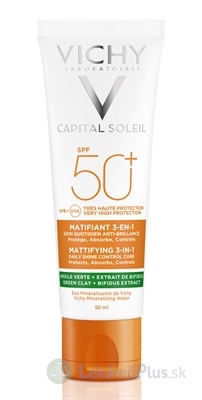 VICHY CAPITAL SOLEIL Krém na tvár SPF50+ zmatňujúci krém na tvár 1x50 ml