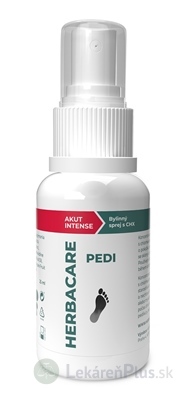 HERBACARE PEDI AKUT INTENSE bylinný sprej s CHX (0,3%) 1x25 ml