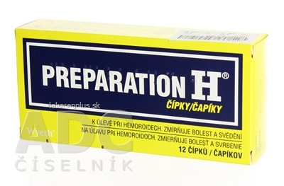 PREPARATION H sup (strip PVC/PE) 1x12 ks