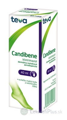 CANDIBENE aer deo 400 mg (fľ.skl.hnedá) 1x40 ml