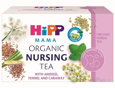 HiPP Mama BIO Čaj pro dojčiace matky nálevové vrecúška (Organic) 20x1,5 g (30 g)