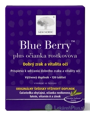 NEW NORDIC Blue Berry tbl 1x120 ks