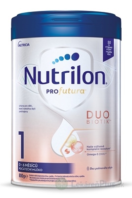 Nutrilon 1 Profutura DUOBIOTIK počiatočná dojčenská výživa (0-6 mesiacov) 1x800 g