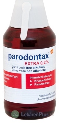 Parodontax Extra 0,2% ústna voda 1x300 ml