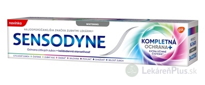 SENSODYNE KOMPLEXNÁ Ochrana+ WHITENING zubná pasta 1x75 ml