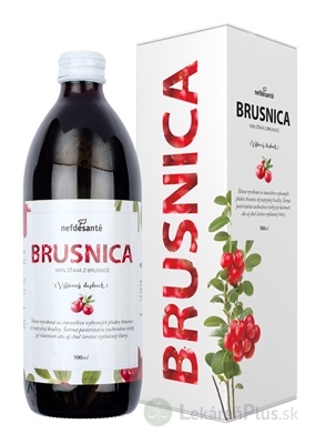 nefdesanté BRUSNICA šťava 1x500 ml