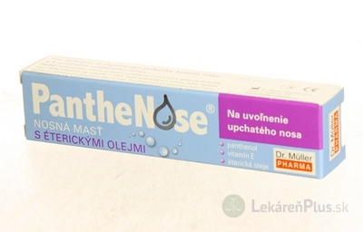 Dr. Müller PantheNose NOSNÁ MASŤ s éterickými olejmi, na uvoľnenie 1x7,5 ml