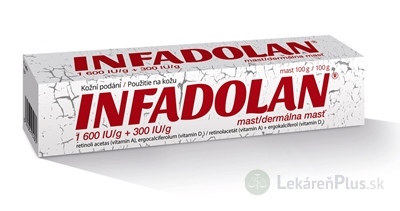 INFADOLAN ung der (tuba laminátová) 1x100 g