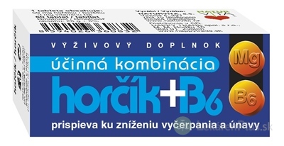 NATURVITA HORČÍK + B6 tbl 1x60 ks