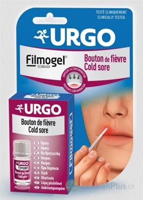 URGO FILMOGEL Opary (fľaštička + 24 nanášacích špachtličiek) 1x3 ml