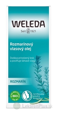 WELEDA Rozmarínový vlasový olej 1x50 ml