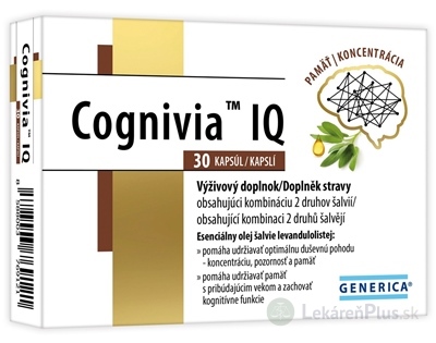 GENERICA Cognivia IQ cps 1x30 ks