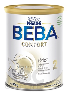 BEBA COMFORT 2 HM-O (inov.2021) následná výživa dojčiat (od ukonč. 6. mesiaca) 1x800 g