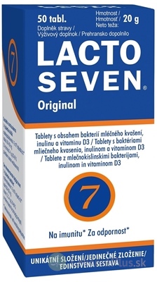 Vitabalans LACTOSEVEN tbl 1x50 ks