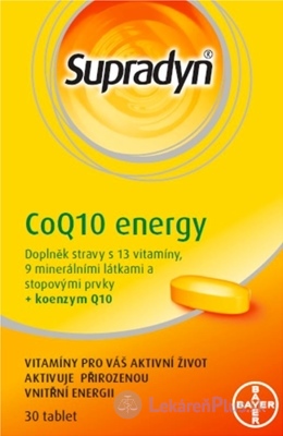 Supradyn CoQ10 Energy tbl 1x30 ks