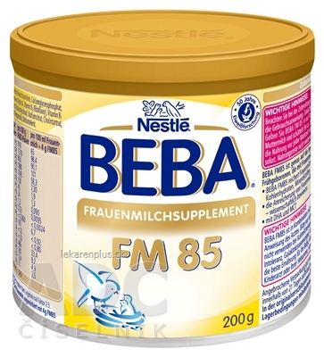 BEBA FM 85 na obohacovanie mater. mlieka (0m+) 1x200 g