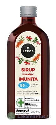 LEROS Sirup Vitamín C Imunita 1x250 ml