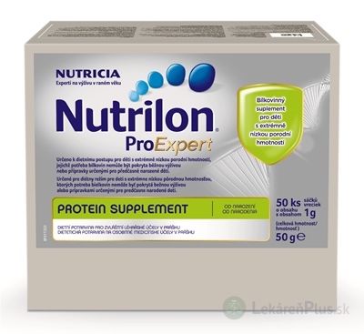 Nutrilon ProExpert Protein supplement (od narodenia) vrecká 50x1 g (50 g)