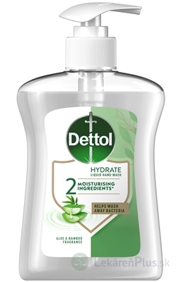 Dettol Tekuté mydlo Aloe a bambus hydratačné 1x250 ml