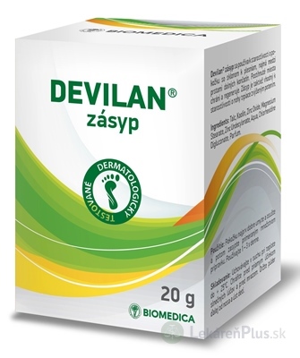 BIOMEDICA DEVILAN zásyp (inov.2022) 1x20 g