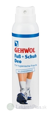 GEHWOL Fuss+Schuh Deo sprej na nohy a do topánok 1x150 ml