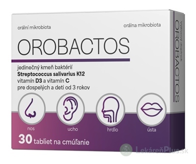 OROBACTOS tbl na cmúľanie 1x30 ks