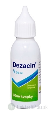 DEZACIN V očné kvapky 1x35 ml