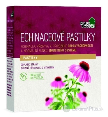 NaturProdukt ECHINACEOVE PASTILKY 1x20 ks