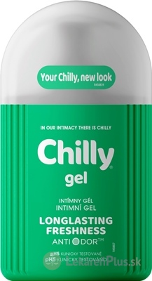 Chilly fresh intímny gél pre pocit sviežosti 1x200 ml