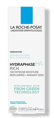 LA ROCHE-POSAY HYDRAPHASE HA RICHE Výživná textúra krém 1x50 ml