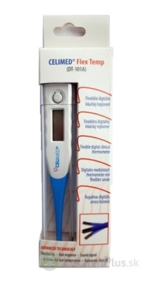 CELIMED Flex Temp (DT-101A) Digitálny TEPLOMER s ohybným koncom 1x1 ks