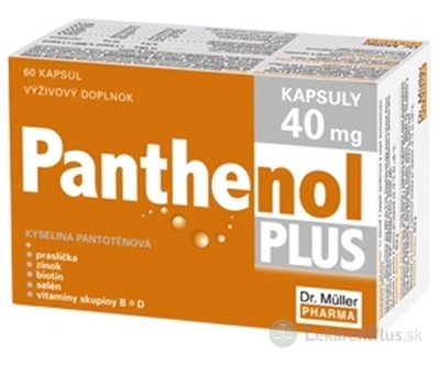 Dr. Müller Panthenol PLUS 40 mg cps 1x60 ks