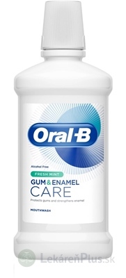 Oral-B GUM & ENAMEL CARE Fresh mint ústna voda 1x500 ml