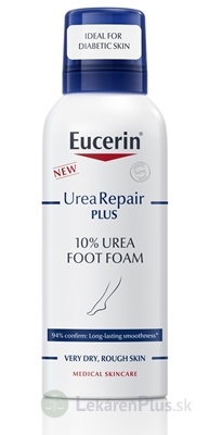 Eucerin UreaRepair PLUS Pena na nohy 10% urea 1x150 ml