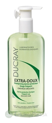 DUCRAY EXTRA-DOUX SHAMPOOING jemný šampón na časté umývanie vlasov 1x400 ml