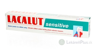 LACALUT SENSITIVE ZUBNÁ PASTA NA CITLIVÉ ZUBY 1x75 ml