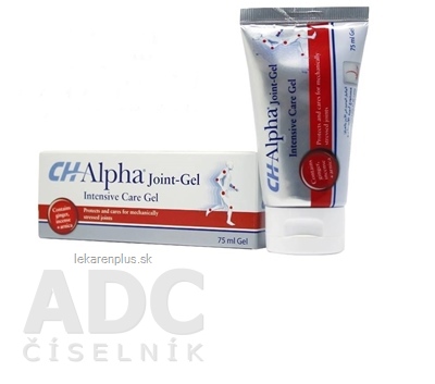 CH-Alpha Joint-Gel starostlivosť o kĺby s extraktmi zázvoru, kadidlovníka a arniky 1x75 ml