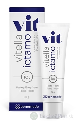 Vitella Ictamo pasta na kožu 1x30 g