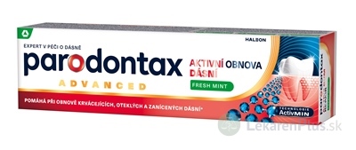 Parodontax Aktívna obnova ďasien FRESH MINT zubná pasta 1x75 ml