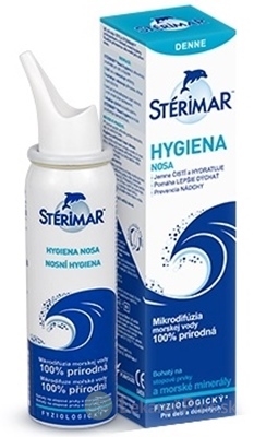 STERIMAR Hygiena nosa nosový sprej s obsahom morskej vody (fyziologický) 1x100 ml