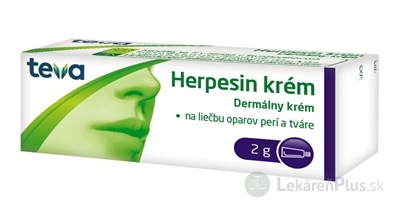 HERPESIN KRÉM crm (tuba Al) 1x2 g