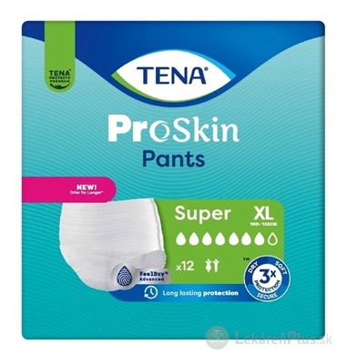 TENA Pants Super XL naťahovacie inkontinenčné nohavičky (inov.2024) 1x12 ks