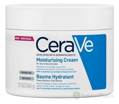 CeraVe HYDRATAČNÝ KRÉM na suchú až veľmi suchú pokožku (MB112200) 1x340 g