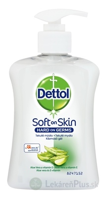 Dettol tekuté mydlo Aloe Vera a vitamín E 1x250 ml