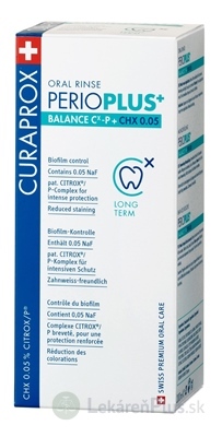 CURAPROX Perio Plus Balance CHX 0,05 % ústna voda 1x200 ml