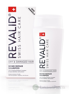 REVALID BOND REPAIR SHAMPOO šampón na suché a poškodené vlasy 1x200 ml