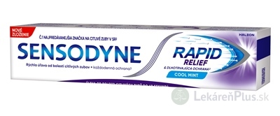 SENSODYNE RAPID RELIEF COOL MINT zubná pasta 1x75 ml