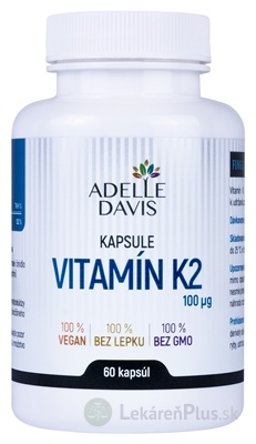 Adelle Davis VITAMÍN K2 100 mcg cps 1x60 ks