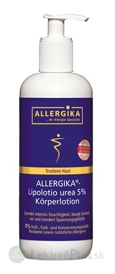 ALLERGIKA LIPOLOTIO UREA 5% 1x500 ml