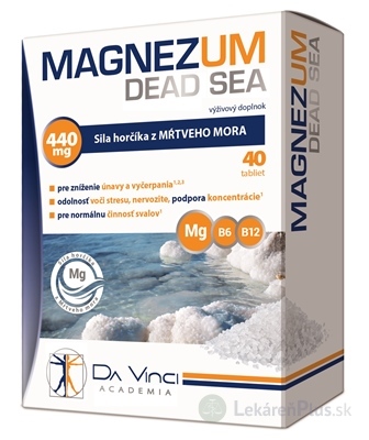 MAGNEZUM DEAD SEA - DA VINCI tbl 1x40 ks